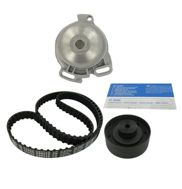 SKF Vandpumpe + tandremssæt vkmc01031 for VOLVO VW AUDI SEAT
