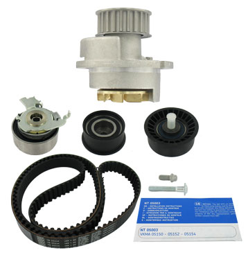 SKF Vandpumpe + tandremssæt vkmc051501 for VAUXHALL CHEVROLET (SGM) GENERAL MOTORS CHEVROLET