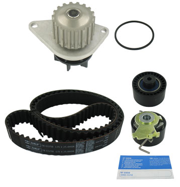 SKF Vandpumpe + tandremssæt vkmc03258 for PEUGEOT