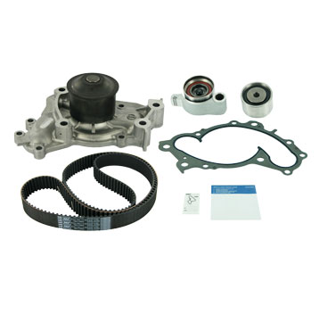 SKF Vandpumpe + tandremssæt vkmc91304 for TOYOTA LEXUS