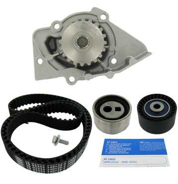 SKF Vandpumpe + tandremssæt vkmc03244 for CHEVROLET CITROËN (DF-PSA) PEUGEOT FIAT LANCIA CITROËN SUZUKI TOYOTA