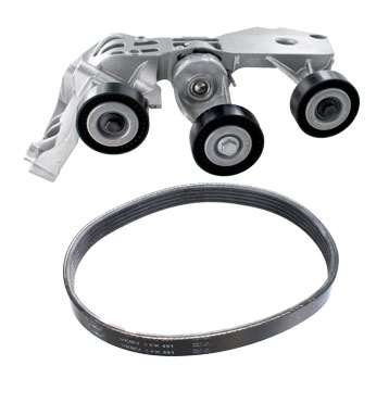 SKF Kileremssæt vkma38010 for VAUXHALL MERCEDES-BENZ NISSAN DACIA RENAULT