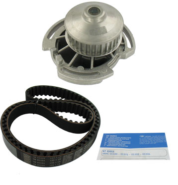 SKF Vandpumpe + tandremssæt vkmc01104 for VW
