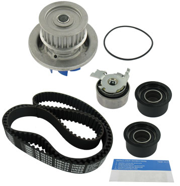 SKF Vandpumpe + tandremssæt vkmc05224 for VAUXHALL OPEL CHEVROLET (SGM) DAEWOO CHEVROLET