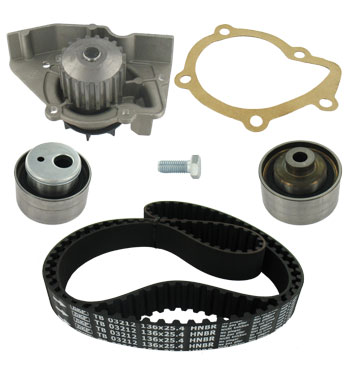 SKF Vandpumpe + tandremssæt vkmc03213 for PEUGEOT VW CITROËN (DF-PSA) LANCIA FIAT