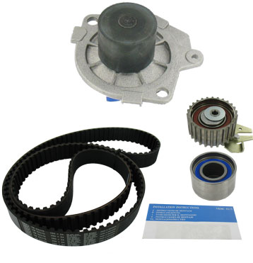 SKF Vandpumpe + tandremssæt vkmc02176 for VAUXHALL LANCIA ALFA ROMEO FIAT SAAB JEEP OPEL CHRYSLER SUZUKI