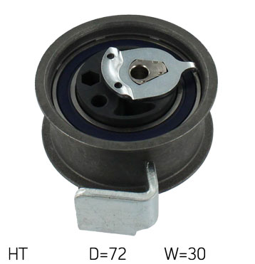 SKF Strammehjul, tandrem VKM 11142 for FORD SKODA