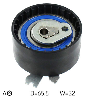 SKF Strammehjul, tandrem VKM 16023 for RENAULT
