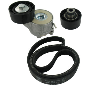 SKF Kileremssæt vkma33161 for PEUGEOT LANCIA PEUGEOT (DF-PSA) CITROËN FIAT RENAULT TOYOTA