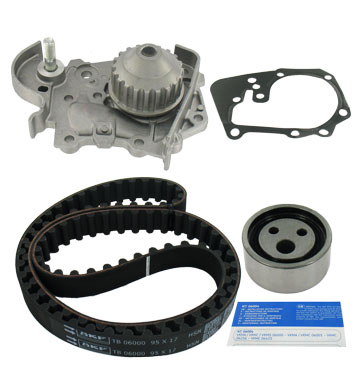 SKF Vandpumpe + tandremssæt vkmc06415 for NISSAN RENAULT DACIA