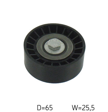 SKF Medløberhjul, multi-V-rem vkm32200 for VAUXHALL LANCIA FIAT CHRYSLER