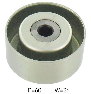 SKF Medløberhjul, multi-V-rem vkm33048 for PEUGEOT