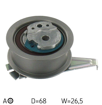 SKF Strammehjul, tandrem VKM 11278 for VW