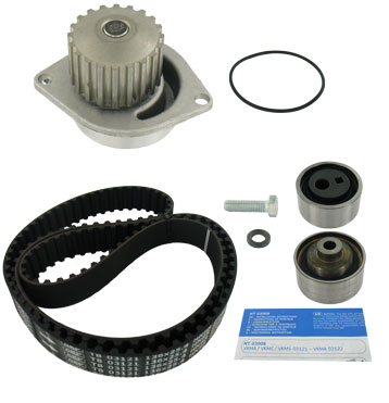SKF Vandpumpe + tandremssæt vkmc03121 for PEUGEOT CITROËN VW CITROËN (DF-PSA) FIAT LANCIA NISSAN ROVER