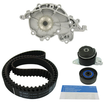 SKF Vandpumpe + tandremssæt vkmc06501 for RENAULT