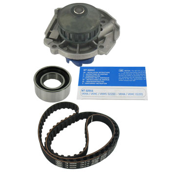 SKF Vandpumpe + tandremssæt vkmc02200 for LANCIA AUTOBIANCHI FIAT CITROËN PEUGEOT