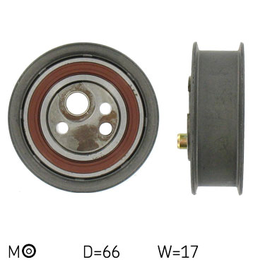 SKF Strammehjul, tandrem VKM 11003 for VW