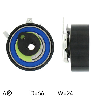SKF Strammehjul, tandrem VKM 11073 for VOLVO VW