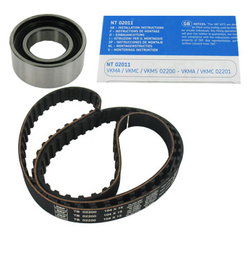 SKF Tandremssæt vkma02200 for LANCIA AUTOBIANCHI CITROËN PEUGEOT