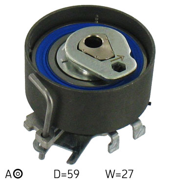 SKF Strammehjul, tandrem VKM 16002 for NISSAN DACIA RENAULT