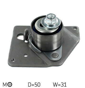 SKF Strammehjul, tandrem VKM 16113 for VAUXHALL MITSUBISHI RENAULT NISSAN