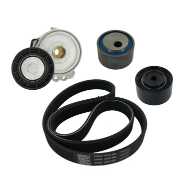 SKF Kileremssæt vkma33317 for PEUGEOT CITROËN (DF-PSA) FORD VAUXHALL VOLVO LANCIA FIAT DAIHATSU SEAT CITROËN MAZDA SUZUKI TOYOTA