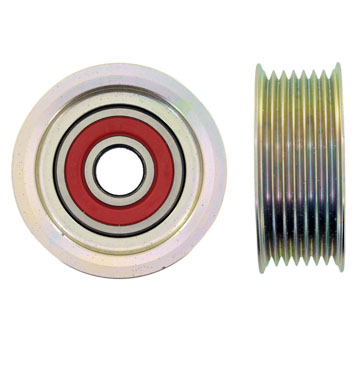 SKF Medløberhjul, multi-V-rem vkm63017 for HONDA