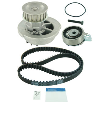 SKF Vandpumpe + tandremssæt vkmc90202 for VAUXHALL CHEVROLET (SGM) DAEWOO