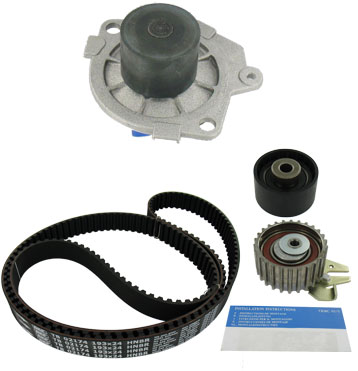 SKF Vandpumpe + tandremssæt vkmc02198 for VAUXHALL LANCIA JEEP ALFA ROMEO FIAT SAAB OPEL CHRYSLER SUZUKI