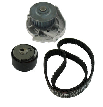 SKF Vandpumpe + tandremssæt vkmc022041 for VAUXHALL ABARTH LANCIA FIAT JEEP