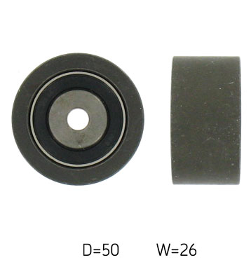 SKF Medløberhjul, multi-V-rem vkm33069 for PEUGEOT CITROËN (DF-PSA) LANCIA