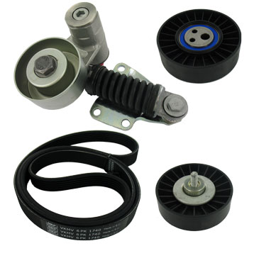 SKF Kileremssæt vkma32004 for FORD LANCIA FIAT ALFA ROMEO CITROËN SEAT PEUGEOT RENAULT