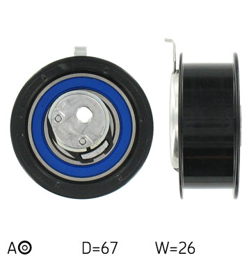 SKF Strammehjul, tandrem VKM 11014 for FORD SEAT