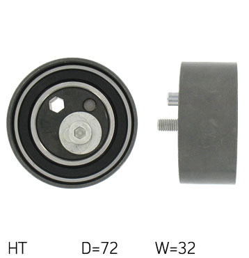 SKF Strammehjul, tandrem VKM 11202 for VW