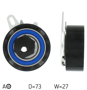 SKF Strammehjul, tandrem VKM 11257 for VOLVO VW