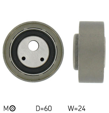 SKF Strammehjul, tandrem VKM 11265 for VW