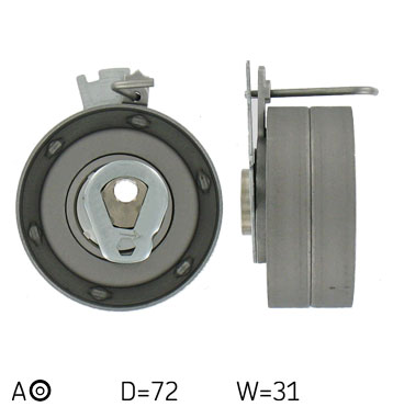 SKF Strammehjul, tandrem VKM 13132 for PEUGEOT