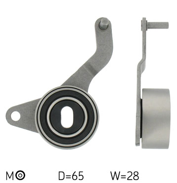 SKF Strammehjul, tandrem VKM 15215 for VAUXHALL