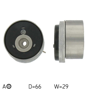 SKF Strammehjul, tandrem VKM 15260 for VAUXHALL BUICK (SGM)