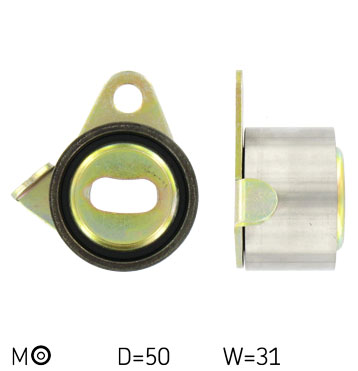 SKF Strammehjul, tandrem VKM 16112 for RENAULT
