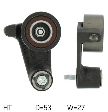 SKF Strammehjul, tandrem VKM 16602 for VOLVO RENAULT