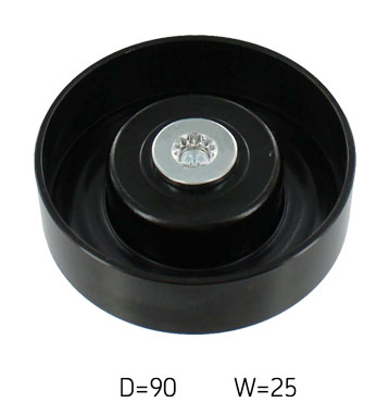 SKF Medløberhjul, multi-V-rem vkm31001 for AUDI (FAW)