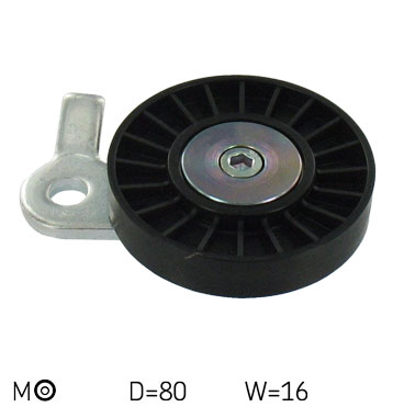 SKF Remstrammer, kilerem VKM 32051 for FIAT