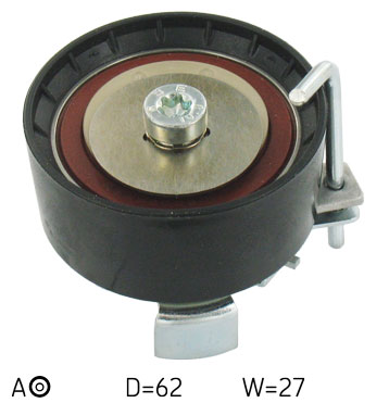 SKF Strammehjul, tandrem VKM 14215 for FORD VOLVO FORD (CHANGAN)
