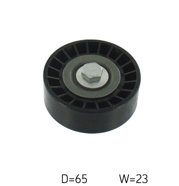 SKF Medløberhjul, multi-V-rem vkm32034 for LANCIA