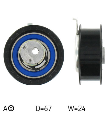 SKF Strammehjul, tandrem VKM 11015 for VW