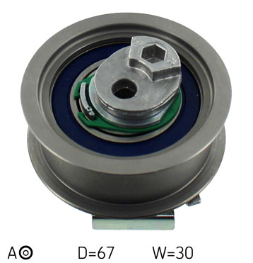 SKF Strammehjul, tandrem VKM 11222 for AUDI