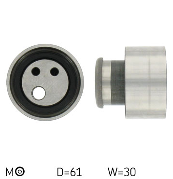 SKF Strammehjul, tandrem VKM 12153 for FIAT LANCIA ALFA ROMEO CITROËN