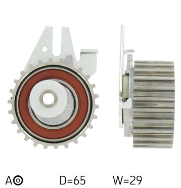 SKF Strammehjul, tandrem VKM 12215 for LANCIA