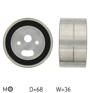 SKF Strammehjul, tandrem VKM 13050 for FIAT PEUGEOT